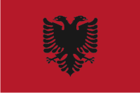 Státní vlajka Albánie